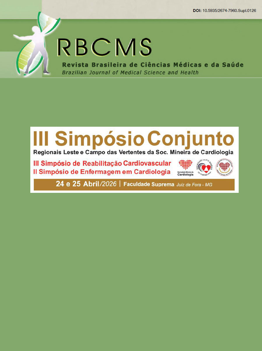 III Simpósio Conjunto — Regionais Leste e Campo das Vertentes da Sociedade Mineira de Cardiologia